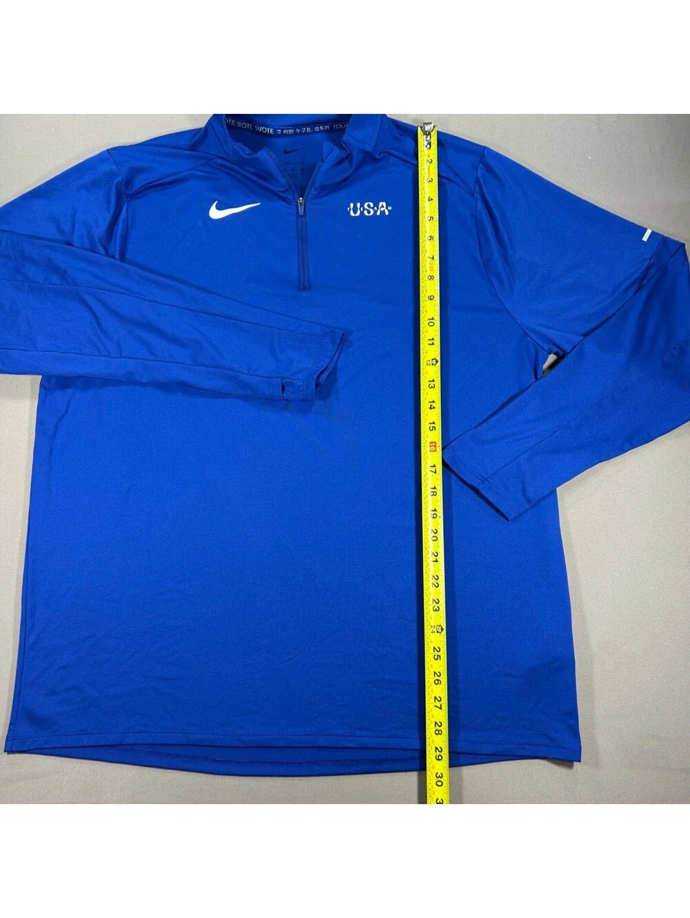 Nike Dry Fit Men’s Team USA Olympics 1/4 Zip Pullover Size XL